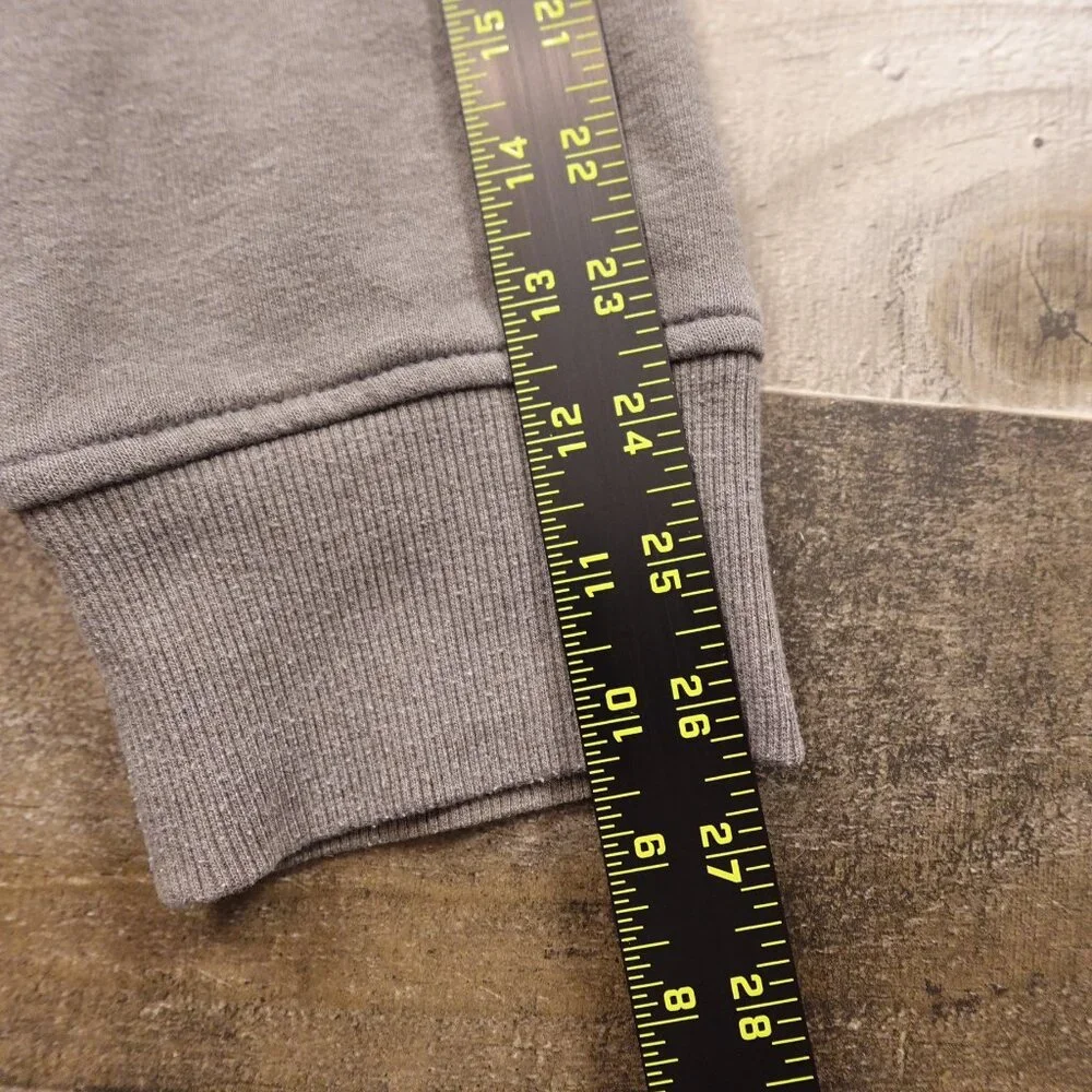 The North Face quarter snap mock neck sweater men's extra‎ large gray